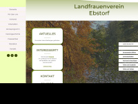 landfrauen-ebstorf.de Webseite Vorschau