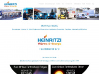 heinritzi.com Webseite Vorschau