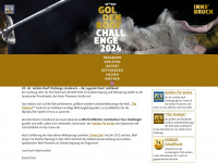 goldenroofchallenge.at Webseite Vorschau