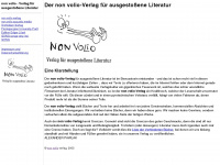 non-volio.de Webseite Vorschau