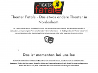 theater-fatale.com Webseite Vorschau