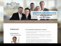 arbeitsrecht-hannover.com Webseite Vorschau