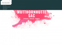 mutthornhuette.ch Webseite Vorschau