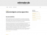 rehmeier.de Webseite Vorschau