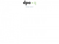 dpaq.de Webseite Vorschau
