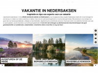 vakantieland-nedersaksen.nl Webseite Vorschau