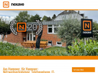 nexave.de Webseite Vorschau