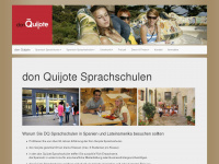 sprachschulen-spanien.com Webseite Vorschau
