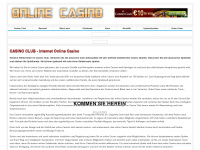 casino-club.at Webseite Vorschau