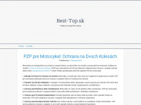best-top.sk Webseite Vorschau