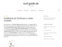 surf-guide.de Webseite Vorschau