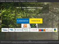 zeiler-waldmarathon.de Webseite Vorschau