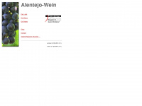 alentejo-wein.de Webseite Vorschau