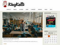 kingkalli.de Webseite Vorschau