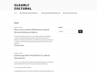 clearlycultural.com Webseite Vorschau