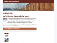 rhein-neckar-industriekultur.de Webseite Vorschau