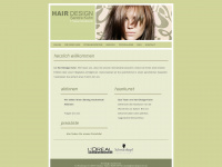 hair-design-kuhn.de Webseite Vorschau