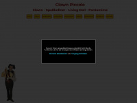 clown-piccolo.de Webseite Vorschau