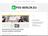 pss-berlin.eu Webseite Vorschau