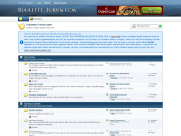 roulette-forum.com Webseite Vorschau