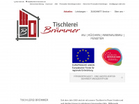 tischlerei-bruemmer.de Webseite Vorschau