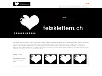 felsklettern.ch Webseite Vorschau