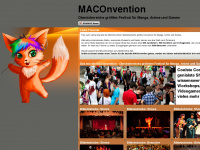 maconvention.info Webseite Vorschau