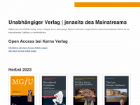 kernsverlag.com Webseite Vorschau