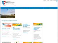 mannsdorf.at Webseite Vorschau