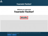 feuerwehr-flechtorf.de Webseite Vorschau