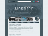 warbird.ch Webseite Vorschau