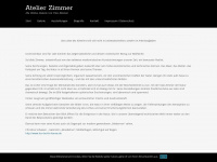 atelier-zimmer.com Webseite Vorschau