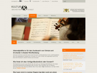 orchester-und-schule.info Webseite Vorschau