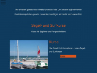 segelschule-binz.de Webseite Vorschau
