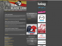 blacklions.at Webseite Vorschau