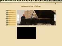 alexandermalter.com Webseite Vorschau