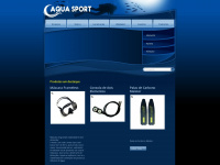 aquasport.pt Webseite Vorschau