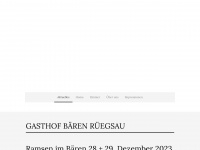 baeren-ruegsau.ch Webseite Vorschau