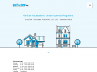 gehatec.ch Webseite Vorschau