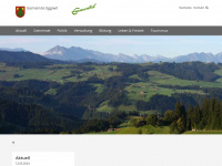 eggiwil.ch Webseite Vorschau