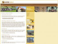 hoferholz.ch Webseite Vorschau