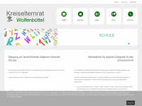 elternrat-wf.de Webseite Vorschau