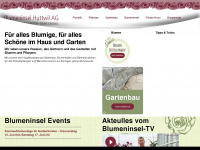 blumeninsel.ch Webseite Vorschau