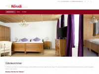 roessli-gondiswil.ch Webseite Vorschau