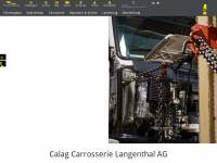 calag.ch Webseite Vorschau