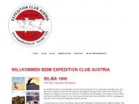 expeditionclub.at Webseite Vorschau