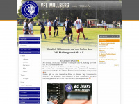 vfl-mullberg.de Webseite Vorschau