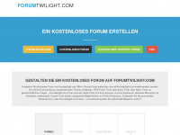 forumtwilight.com Webseite Vorschau