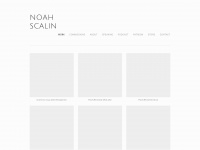 noahscalin.com Webseite Vorschau