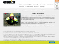 rohr-fit.com Webseite Vorschau
